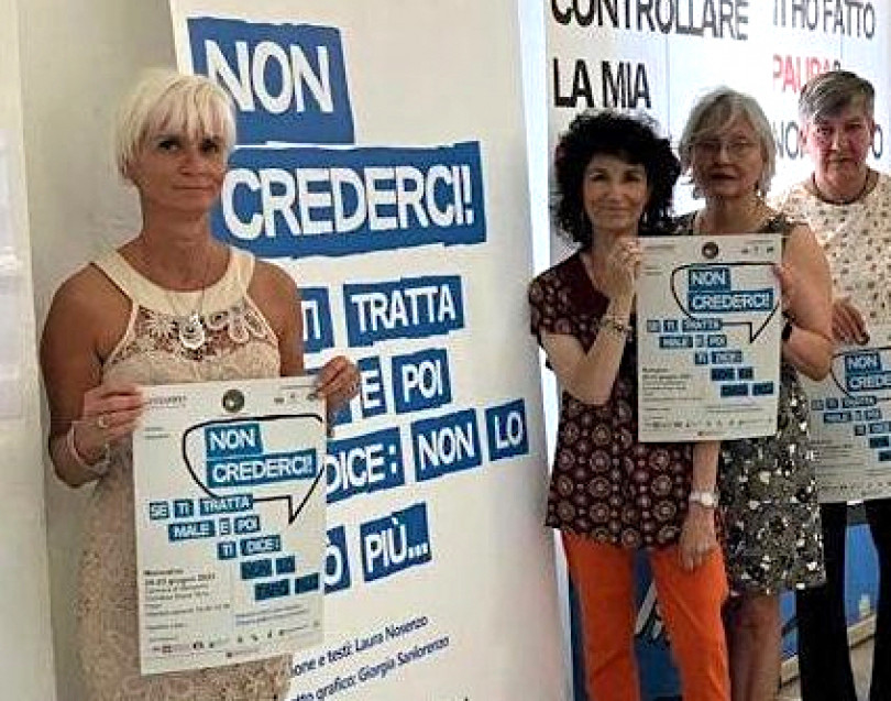 A Viarigi la mostra contro la violenza sulle donne